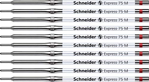 schneider-75-kugelschreibermine-m-silber-10er-pack-7519-silver image 4