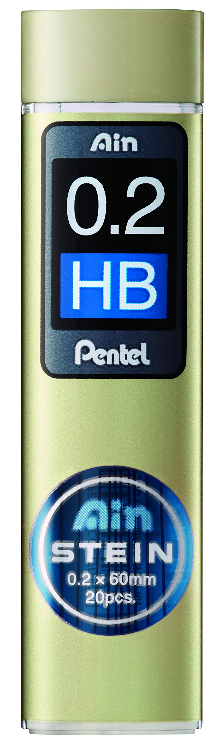 pentel-ain-stein-c272w-feinminen-0-2-mm-hb-20er-dose image 1