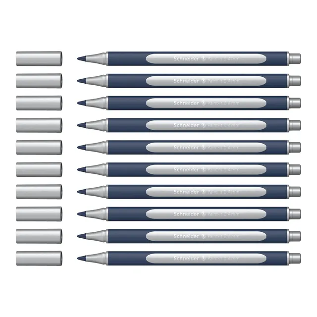 schneider-paint-it-metallic-rollerball-050-silver-0-4-mm-10-st-ck image 1