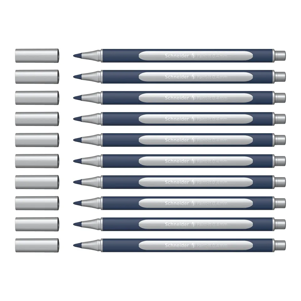 schneider-paint-it-metallic-rollerball-050-silver-0-4-mm-10-st-ck image 1