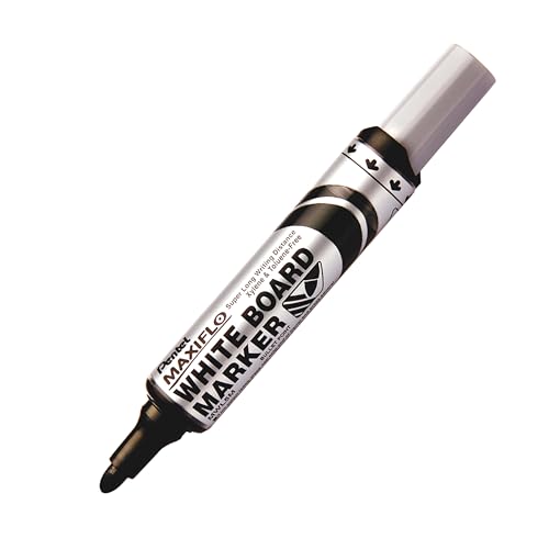 pentel-maxiflo-mwl5m-ao-whiteboard-marker-rundspitze-2-5-mm-schwarz image 8