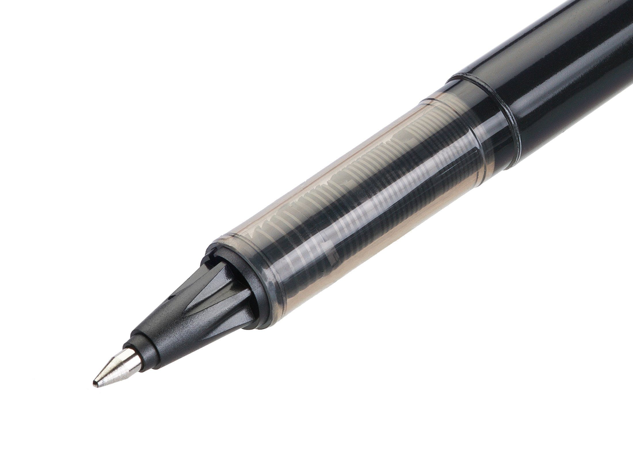 pilot-v-ball-07-tintenroller-4er-set-schwarz-0-7-mm-konische-spitze image 3