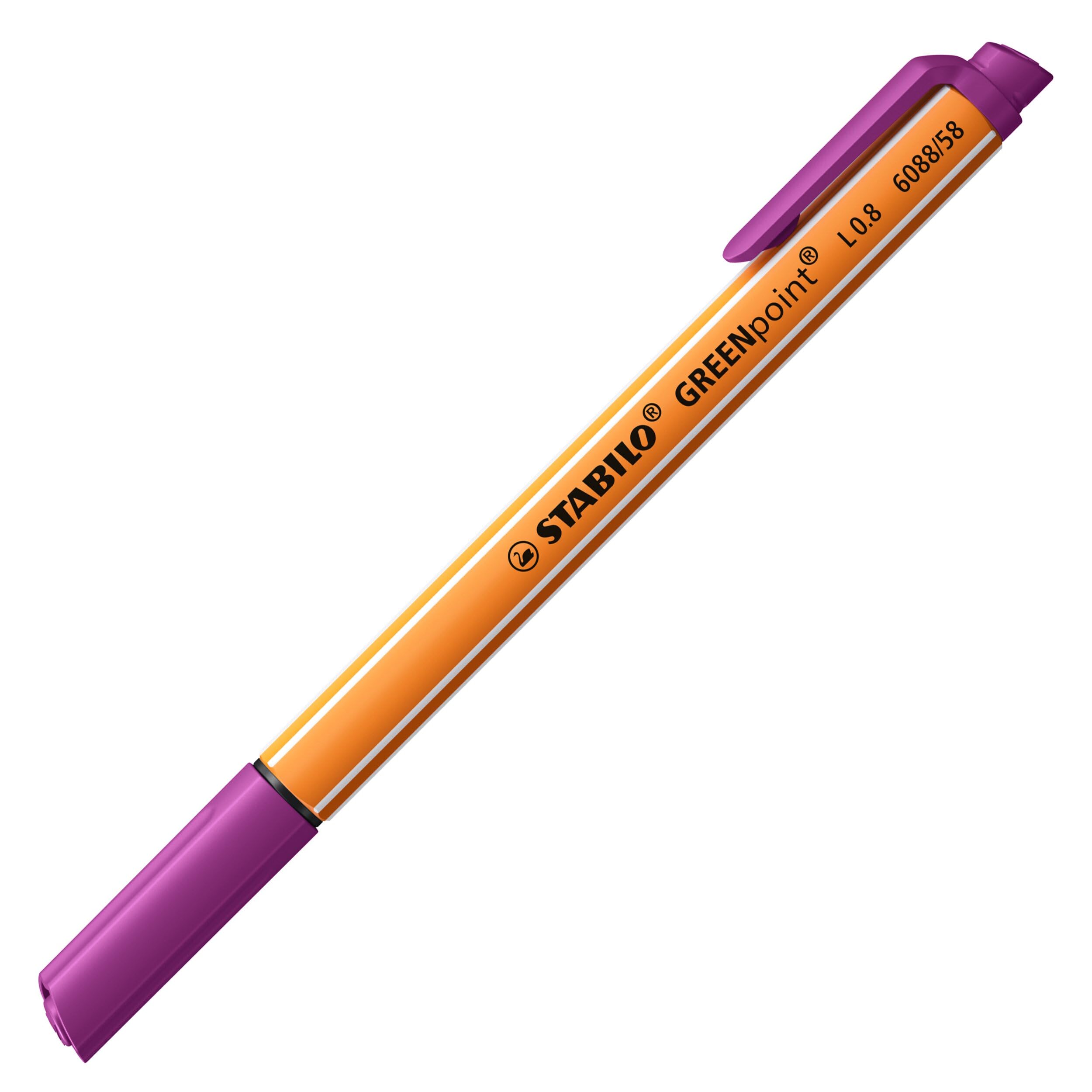 stabilo-greenpoint-filzschreiber-0-8-mm-umweltfreundlich image 2