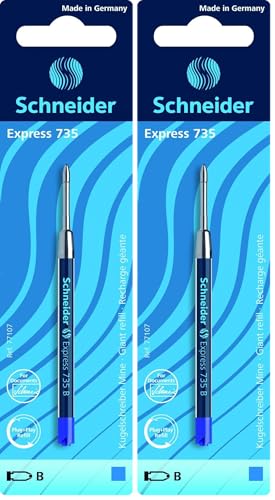 schneider-express-735-kugelschreibermine-g2-b-blau-dokumentenecht image 7