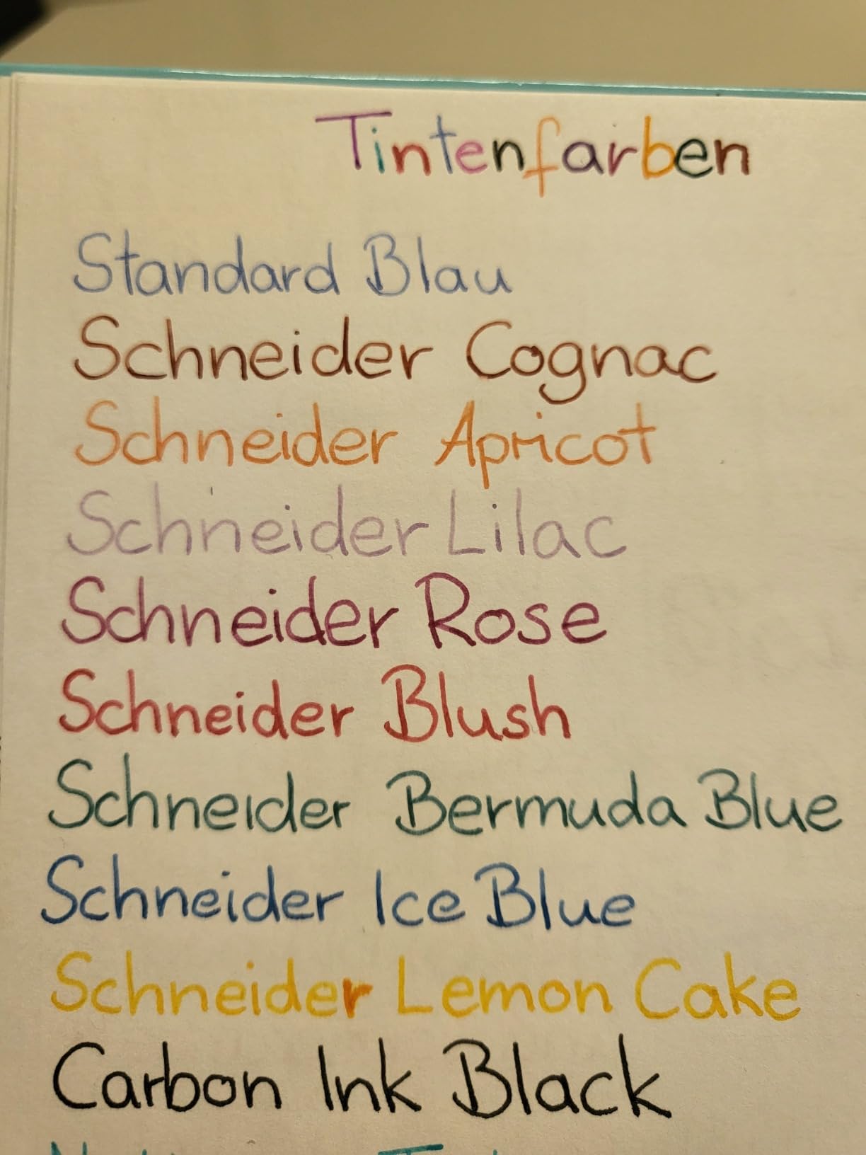 Wunderschöne Pastellfarben