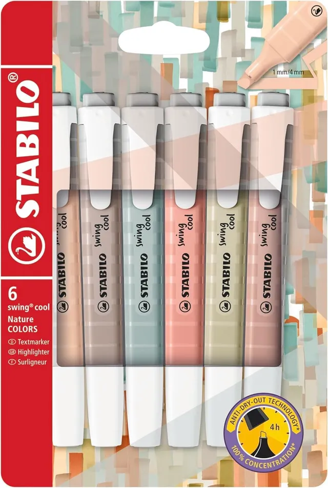 stabilo-swing-cool-naturecolors-textmarker image 1