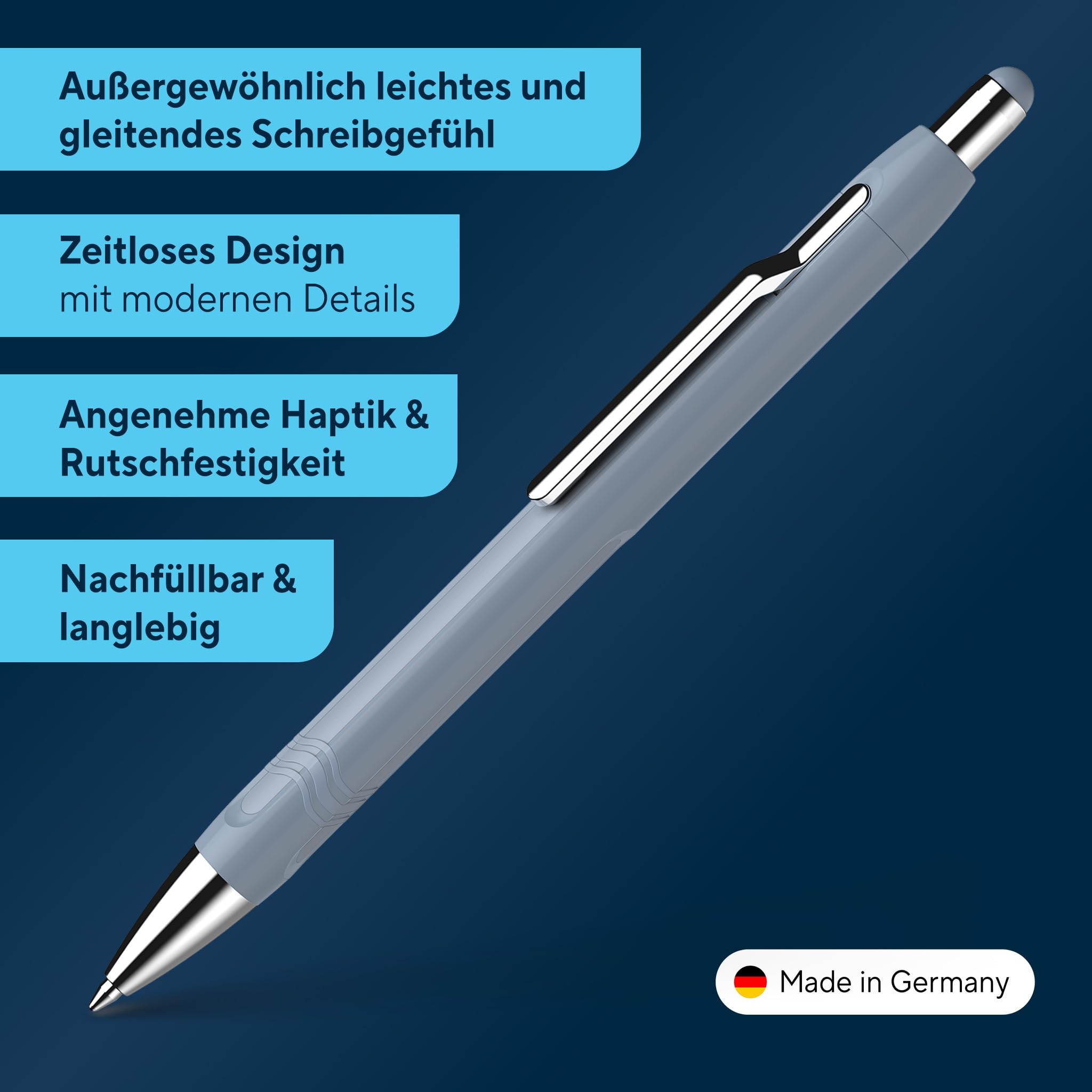 schneider-epsilon-kugelschreiber-steinblau image 2