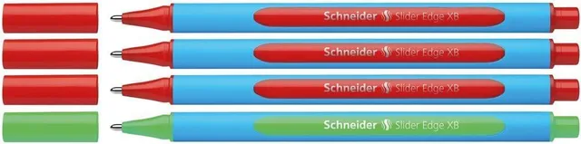 schneider-slider-edge-xb-korrekturset-4er-rot-gr-n-f-r-lehrer image 1