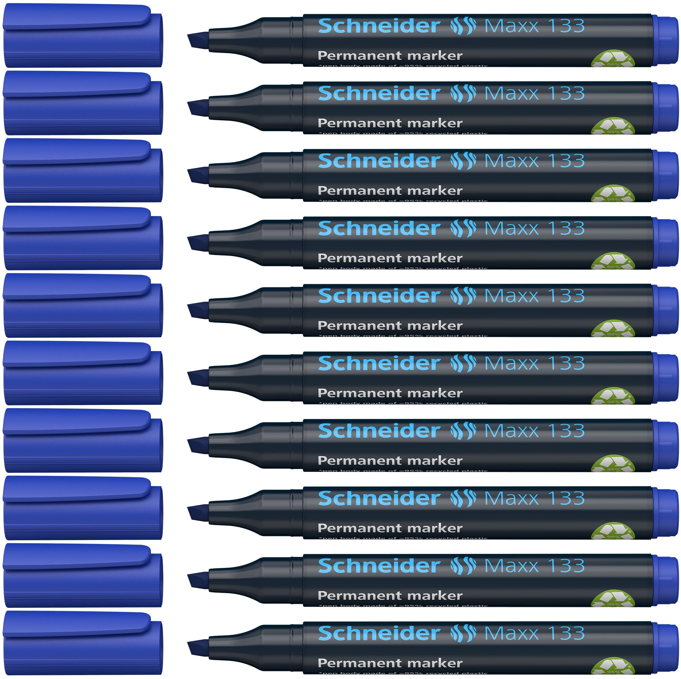 schneider-maxx-133-permanent-marker-keilspitze-1-4-mm-10er-pack-rot image 7