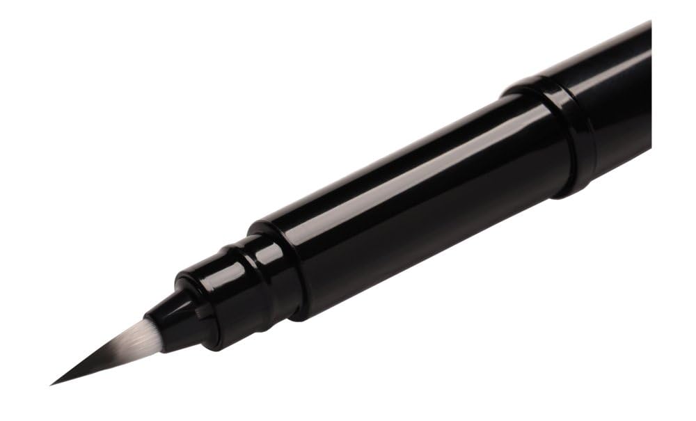 pentel-pocket-brush-pinselstift-schwarz-mit-2-patronen-xgfkp-fp10 image 4