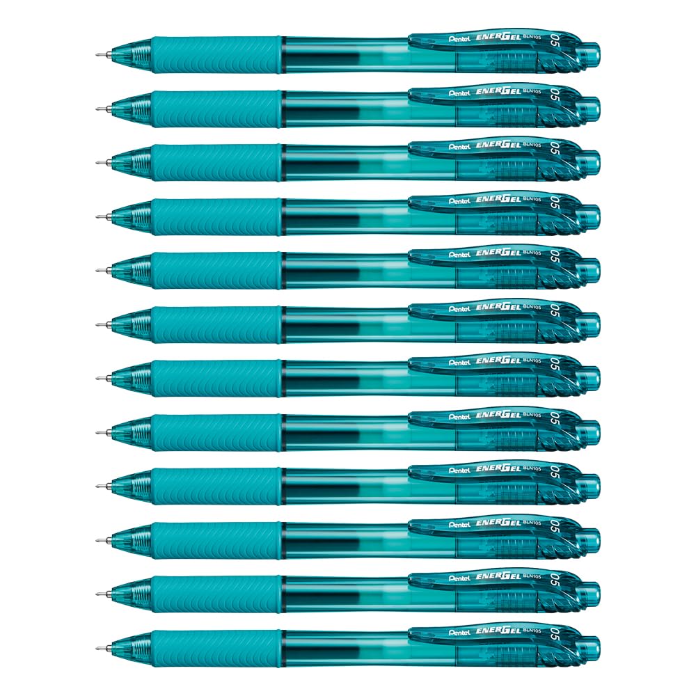 pentel-energel-bln105-c-gel-tintenroller-0-5-mm-12er-pack-schwarz image 5