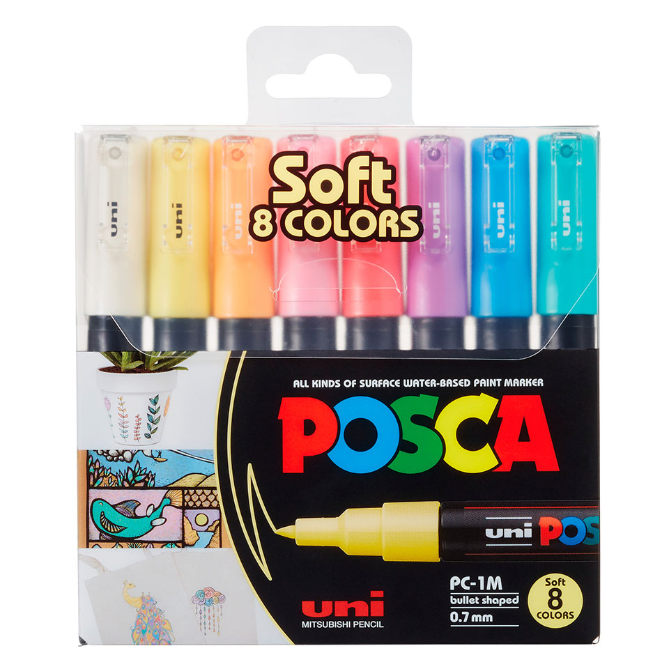 uni-ball-posca-pc-1m-acryl-farbmarker-extrafein image 2
