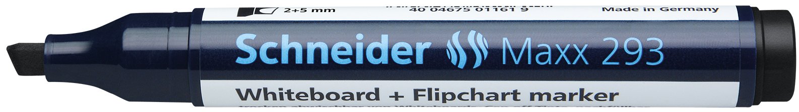 schneider-maxx-293-whiteboardmarker-2-5-mm-schwarz-10er-pack-nachf-llbar image 3