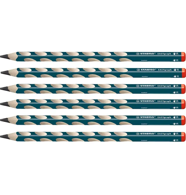 stabilo-easygraph-ergonomischer-dreikant-bleistift-rechtsh-nder image 1