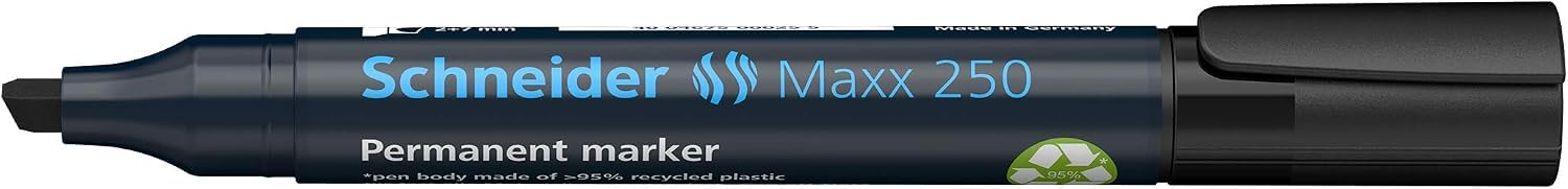 schneider-maxx-250-permanentmarker-keilspitze-2-7-mm-schwarz-10er-packung-nachf- image 3