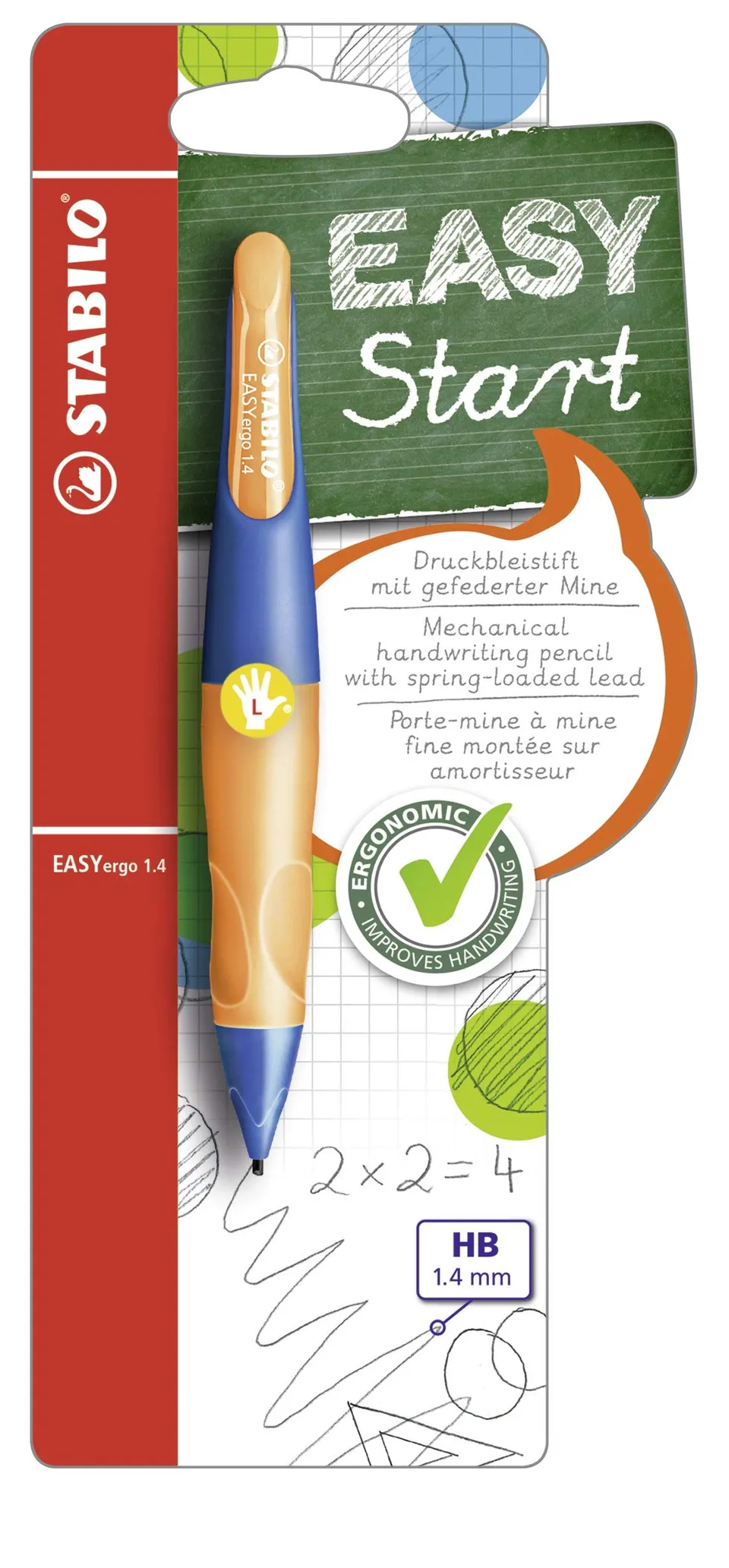 stabilo-easyergo-1-4-druckbleistift-f-r-linksh-nder image 1