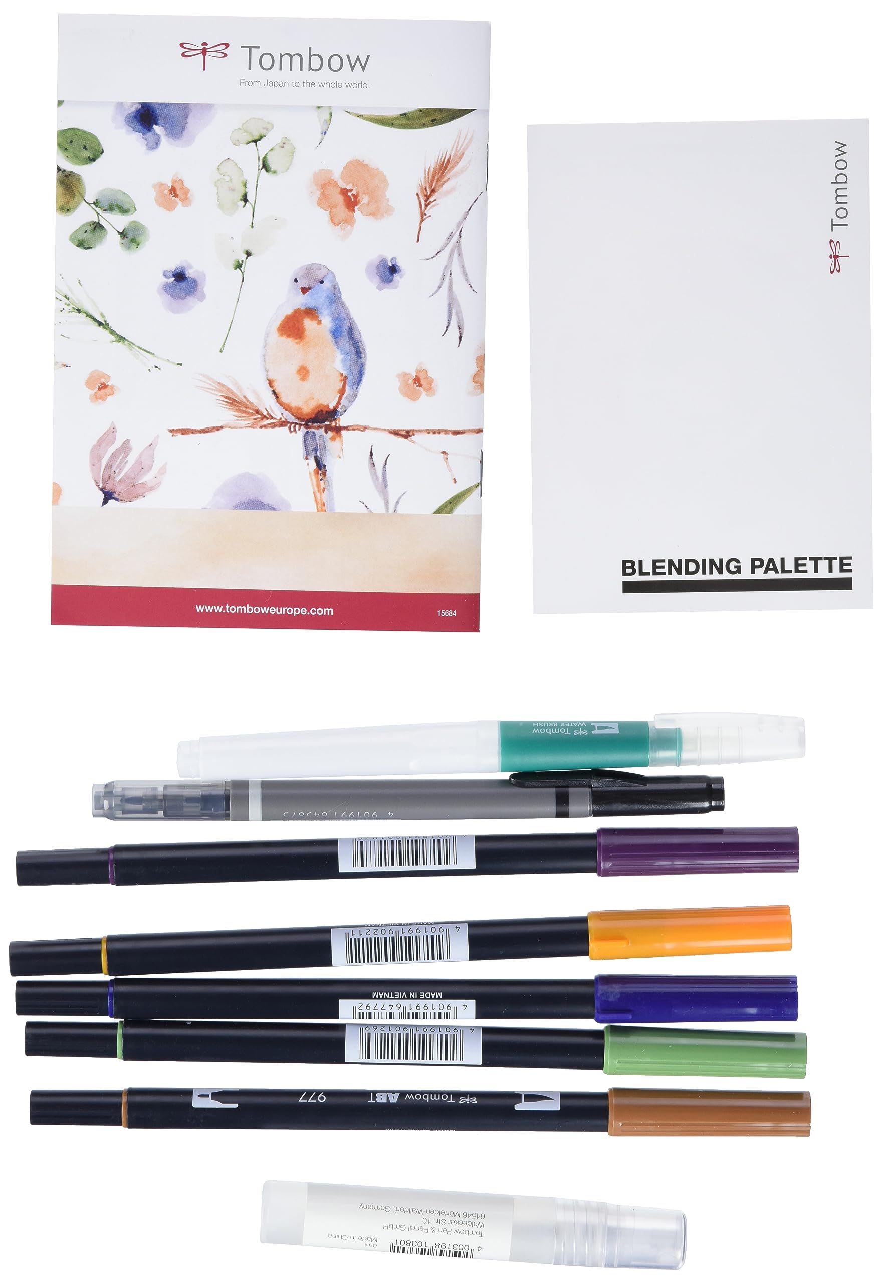tombow-abt-dual-brush-pen-watercoloring-set-nature-10-teilig image 5