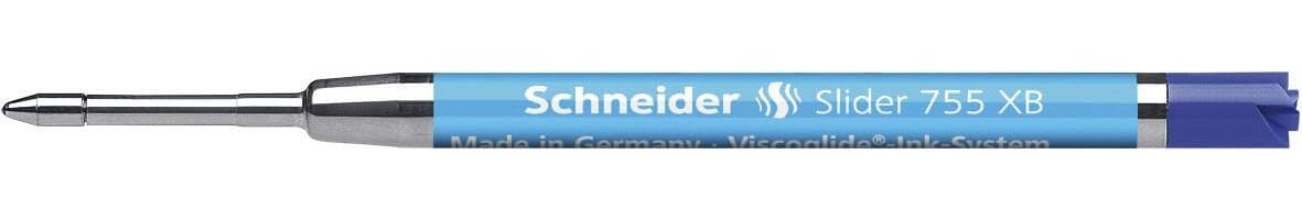 schneider-slider-755-xb-kugelschreibermine-blau-3er-blister image 1