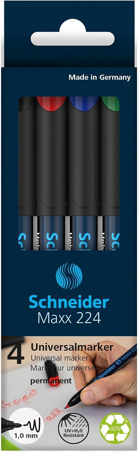schneider-224-m-universal-marker-permanent-1-0-mm-4er-etui image 4