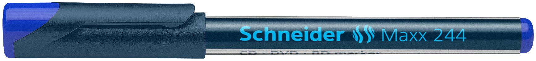 schneider-maxx-244-cd-dvd-bd-marker-0-7-mm-blau-10er-pack image 2