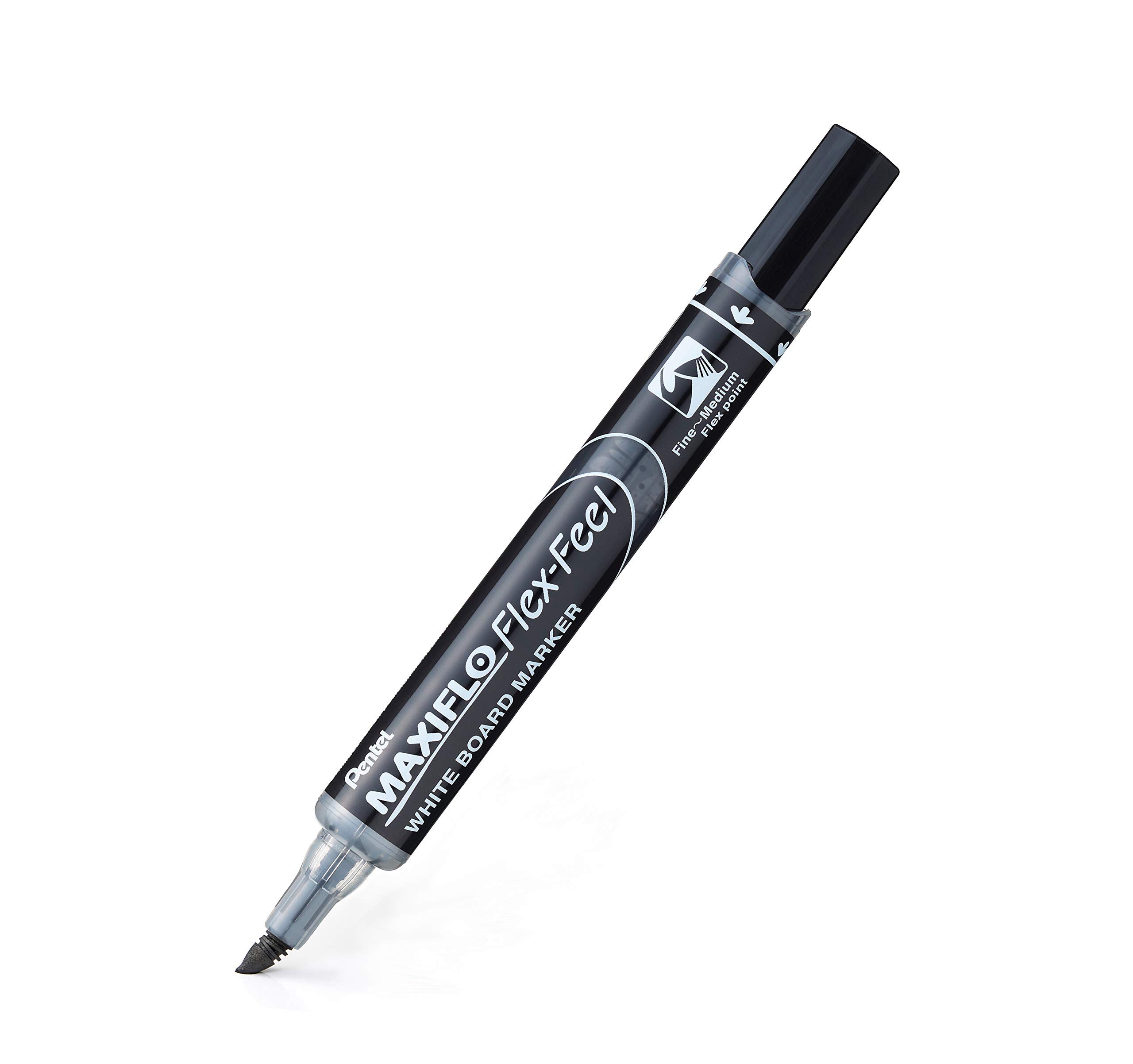 pentel-maxiflo-flex-feel-whiteboard-marker-mwl5sbf-ax-schwarz image 3