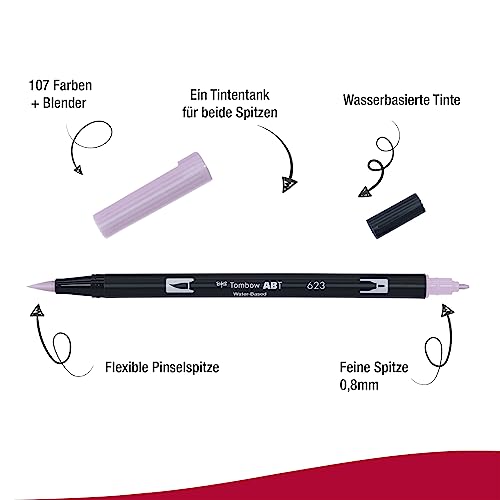 tombow-abt-dual-brush-pen-6er-set-pastell-fasermaler-mit-doppelspitze image 8