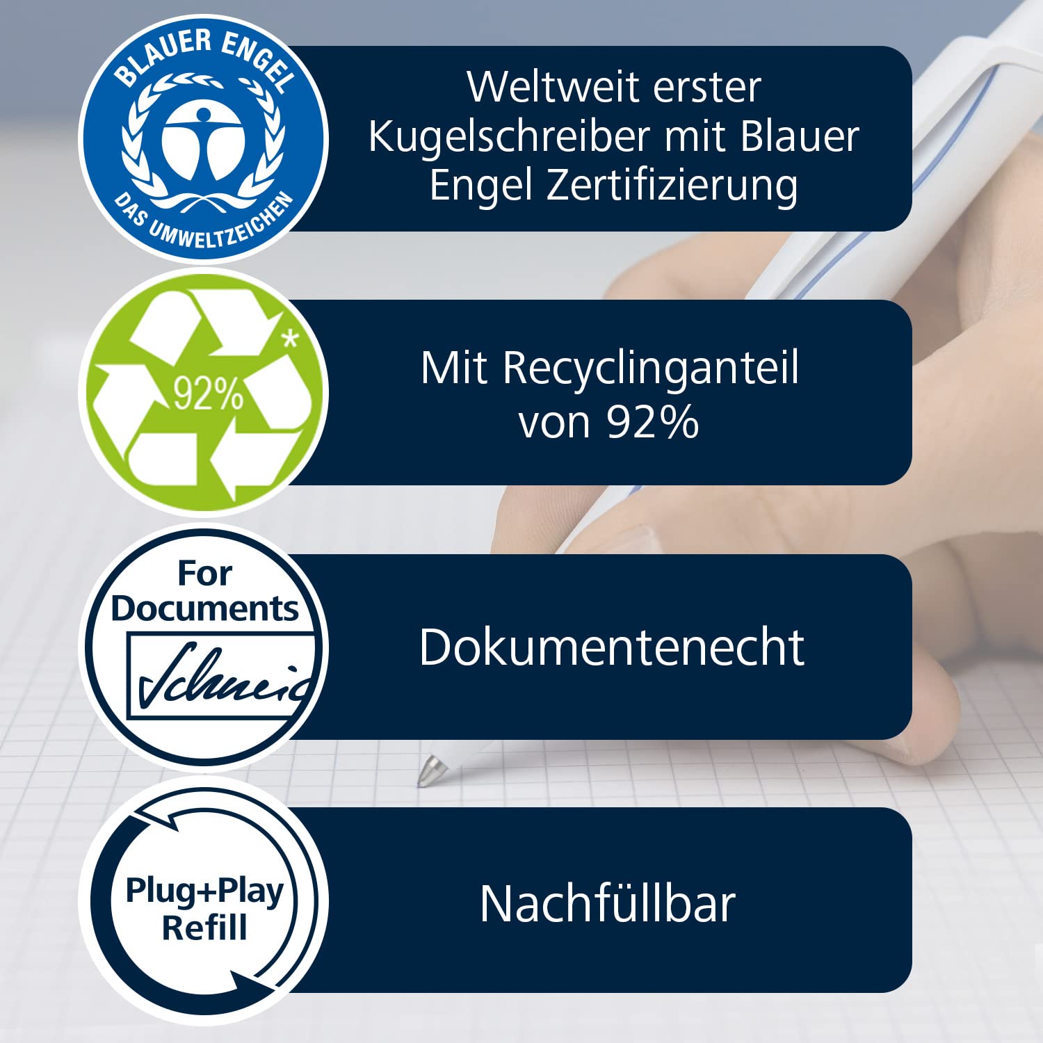 schneider-reco-kugelschreiber-blau-m-6er-set-aus-recycling-kunststoff image 2