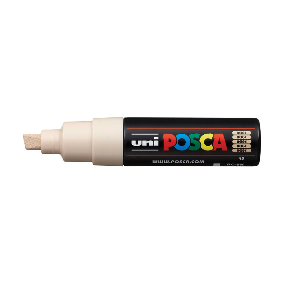 uni-posca-pc-8k-acryl-farbmarker-mit-breiter-keilspitze image 5