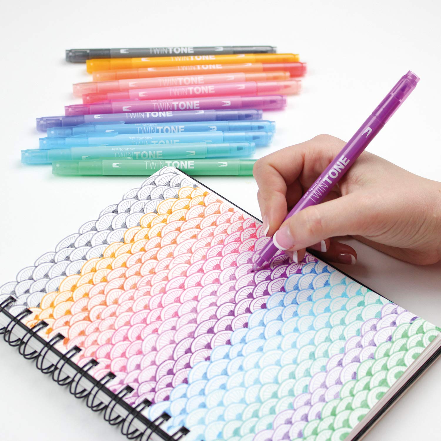 tombow-twintone-marker-set-12er-pastel-dual-tip-0-3-mm-0-8-mm image 7