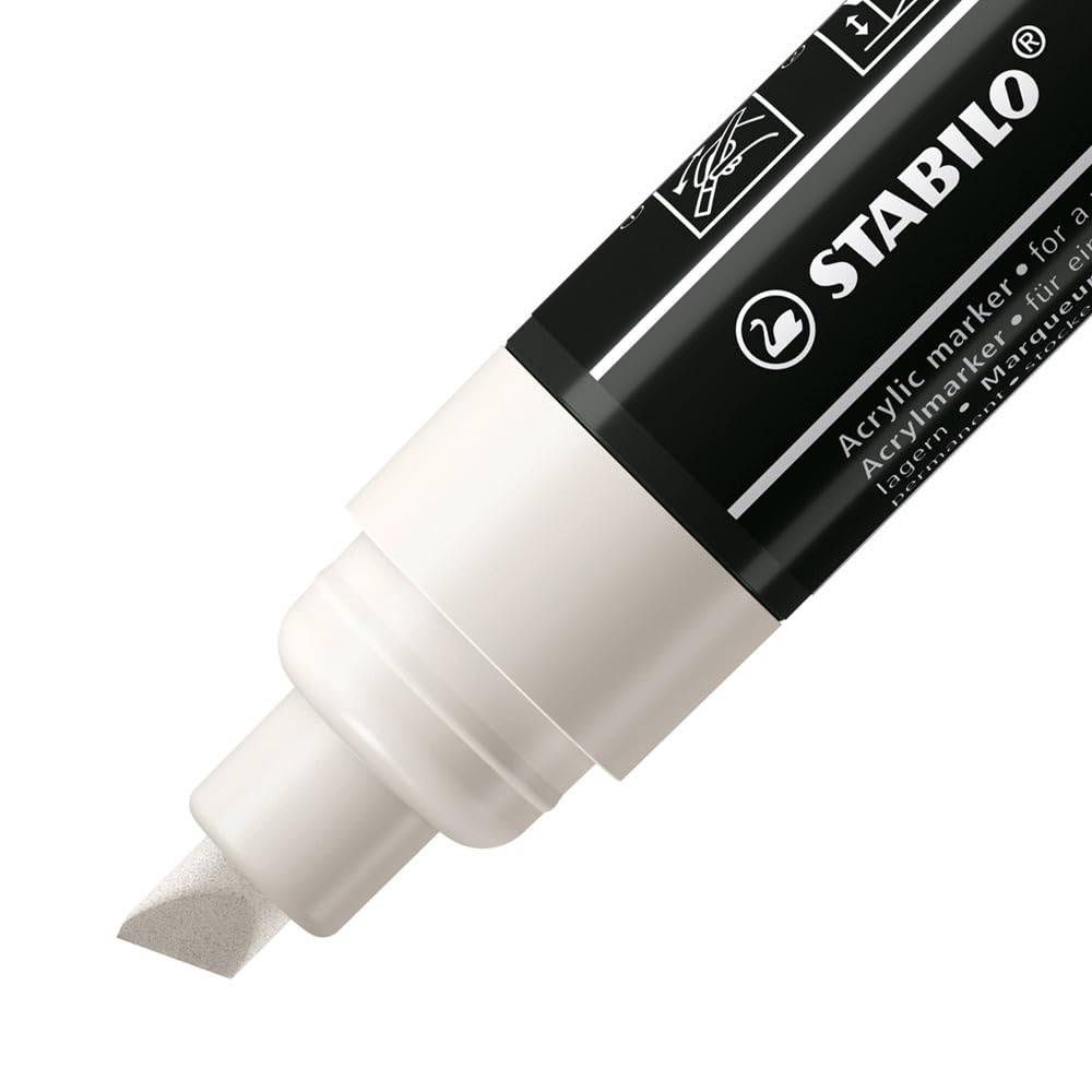 stabilo-free-acrylic-t800c-acrylmarker-stark-deckend-f-r-viele-oberfl-chen image 2