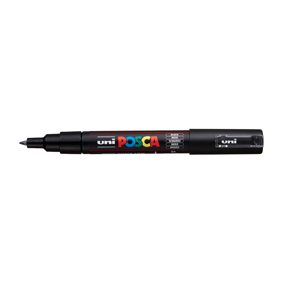 uni-ball-posca-pc-1m-acryl-farbmarker-extrafein image 1