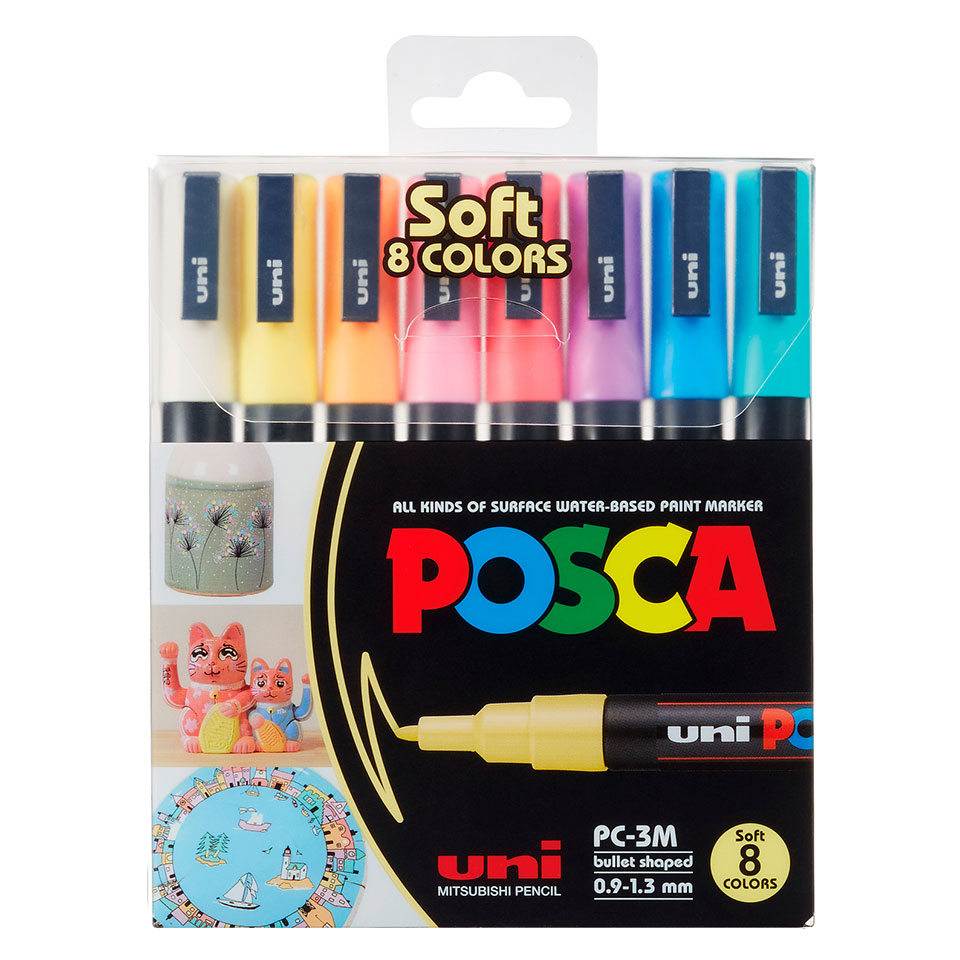 uni-ball-uni-posca-acryl-farbmarker-fein-pc-3m image 7