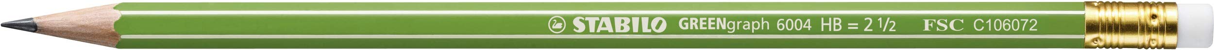 stabilo-greengraph-bleistift-hb-mit-radierer-umweltfreundlich image 2