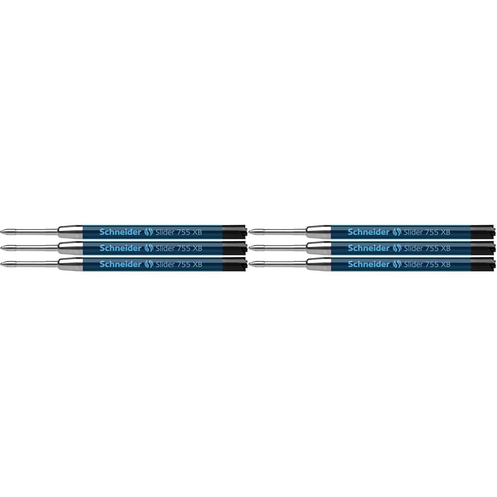 schneider-slider-755-kugelschreibermine-xb-schwarz-3er-blister image 2