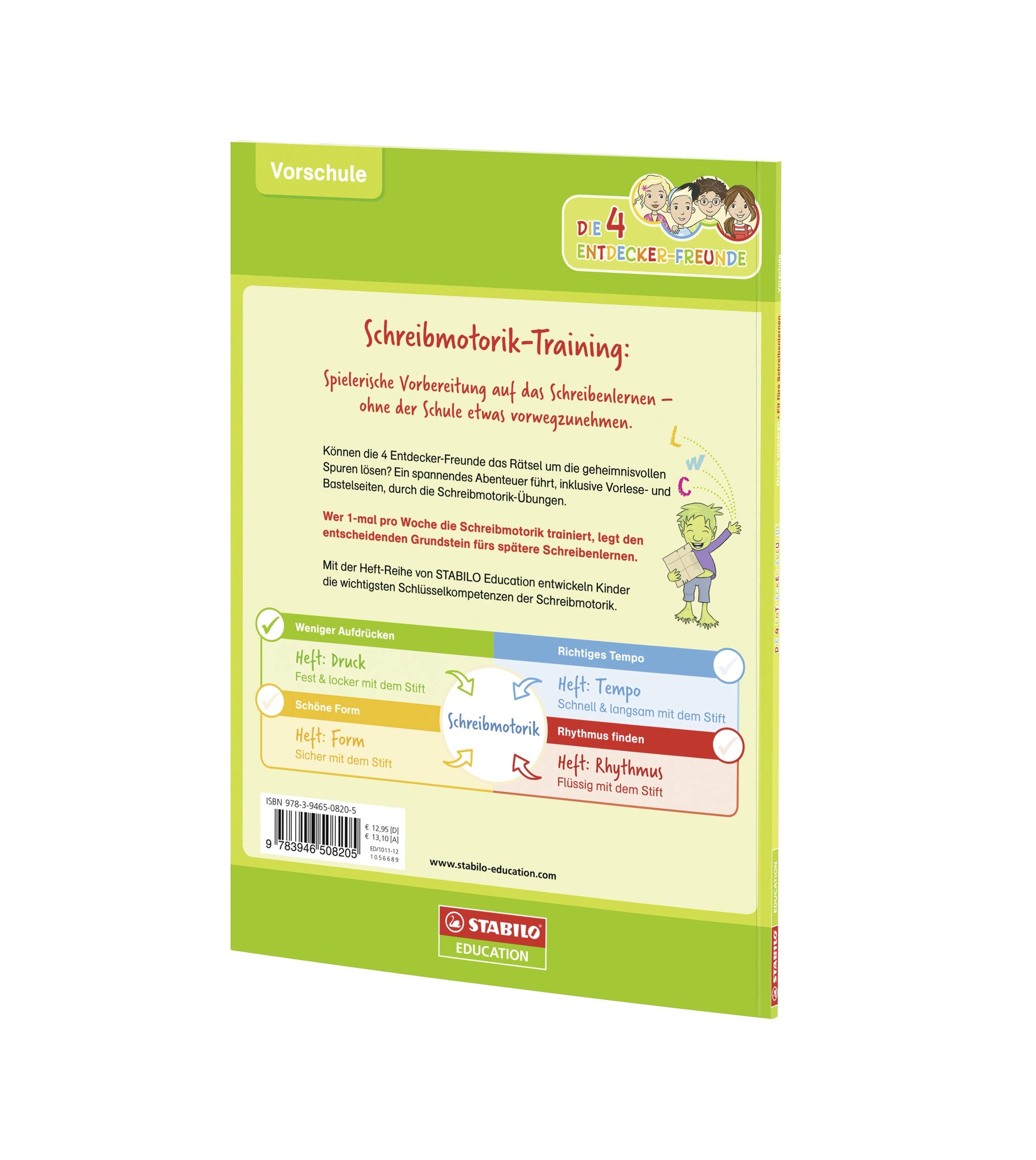 stabilo-fit-f-rs-schreibenlernen-bungsheft-druck-vorschule-die-4-entdecker-freun image 3
